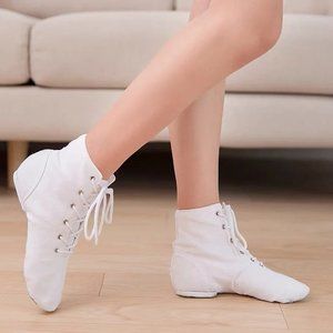 Women Jazz Dance Shoes Men Jazz Dance Boots Kids Stage Performance Shoes…